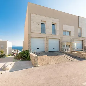  Appartement Comfort Luxe Adriatic View & Jacuzzi Znjan Beach Croatie
